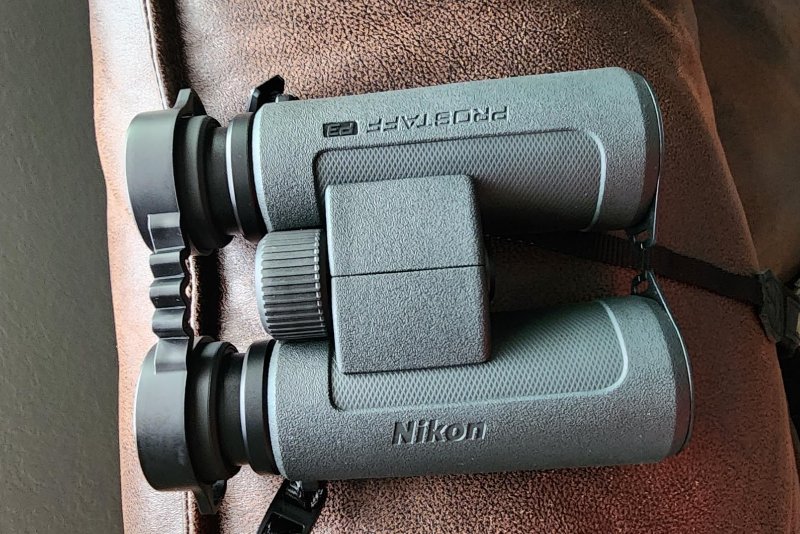 Handheld Nikon Prostaff P3 8x42 Binoculars